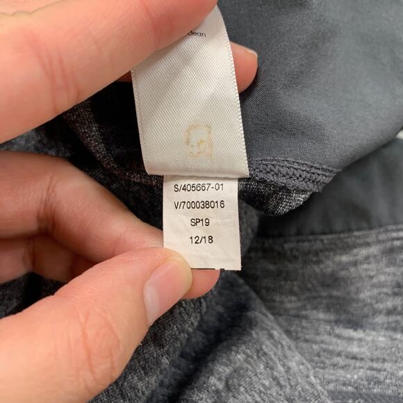 Athleta Skort Womens M Medium Grey Excursion Hybrid Performance Drawcord Pockets - Picture 11 of 13